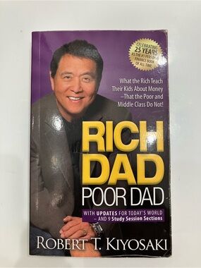 Rich Dad Poor Dad by - Purple Cover
